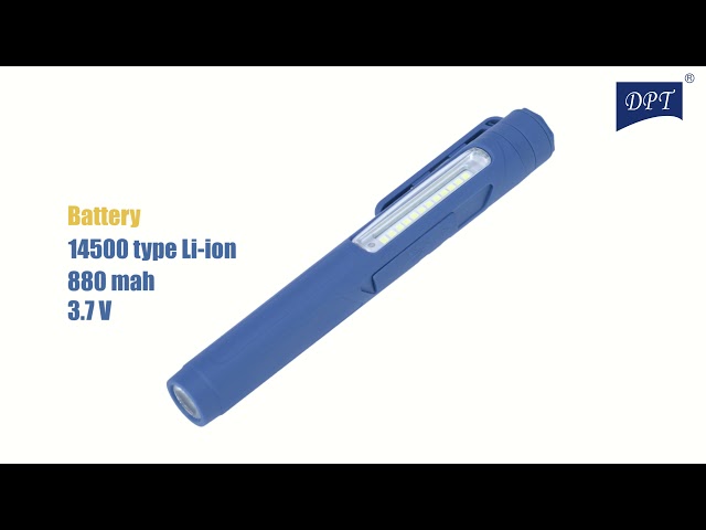 كشاف المخيمات اضاءة LED قابل للشحن 160 لومينز- إضاءة قوية، شحن سريع عبر USB، سهل التثبيت والحمل،ضمان سنتان