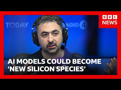 AI creations could become 'new silicon species' says head of Microsoft AI | BBC News