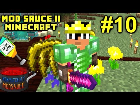 Minecraft Mods - Mod Sauce II Ep. 10 - New Updates & Storage !!! ( HermitCraft Modded )