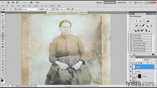 How to restore a faded photograph | lynda.com tutorial