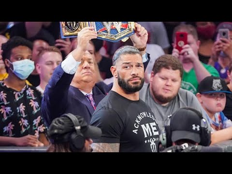 Roman Reigns Entrance: SmackDown, July 30, 2021 - 1080p
