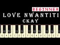Ckay LOVE Nwantiti PIANO Tutorial For BEGINNER