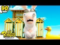 Rabbids Brat Summer Is Now RABBIDS INVASION 90 Min Compilation Cartoon For Kids