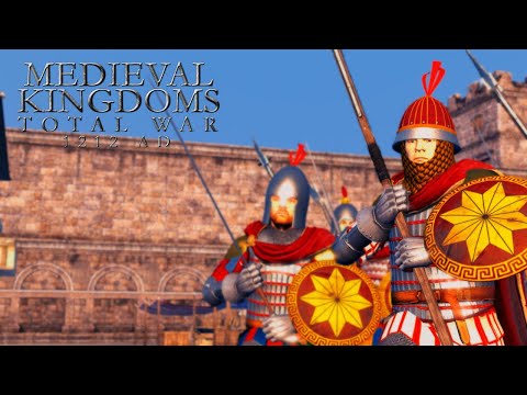 BYZANTIUM IS HERE TO SAVE ROME! - 1212 AD Total War Medieval Kingdoms Multiplayer Siege