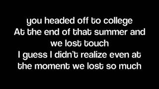 Dancin&#39; Away With My Heart-Lady Antebellum (Lyrics on screen)