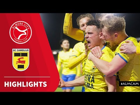 Samenvatting Almere City FC - SC Cambuur (14-02-2020)