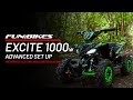 Excite Toxic 1000w Electric Mini Quad Bike Advanced Set Up