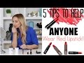 5 Tips To Help ANYONE Wear Red Lipstick