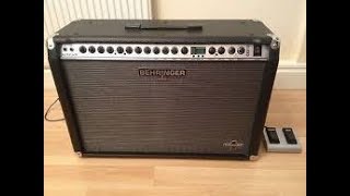 Video thumbnail for Bargain Bin Amps 5: Behringer Ultratwin gx212 with Guitarist Denis Taaffe by aliengtr