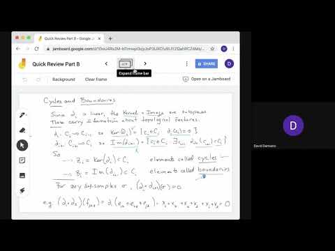 Quick Review Part B Simplicial Complexes - Damiano - 2020