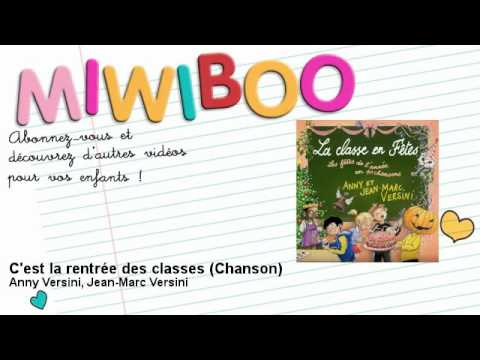 Anny Versini, Jean-Marc Versini - C'est la rentrée des classes - Chanson - Miwiboo