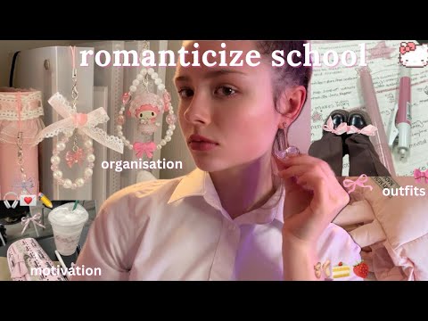 ⋆𐙚₊˚⊹ ᡣ𐭩 Pinterest guide on how to ROMANTICISE SCHOOL 💌✏️ motivation| cute accessories 🎀🎧 ᡣ𐭩 ⊹