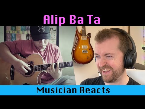 I've never seen a guitarist do THAT before! - ALIP BA TA reaction