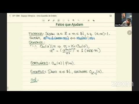 33º CBM - Uma Questão de Ordem