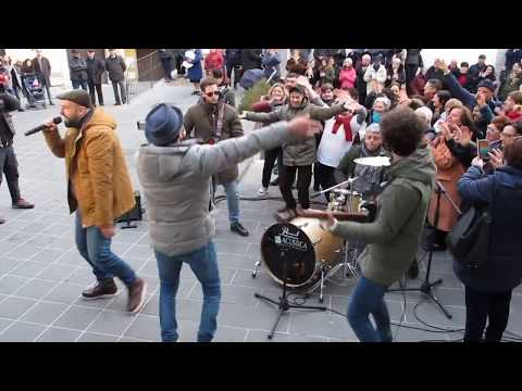 "LUKANIA" dei Krikka Reggae per Linea Verde (RAI1) a Tramutola - 13.03.2019