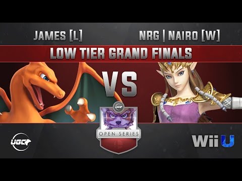 UGC Smash Open Low Tiers GRAND FINALS - James [L] (Charizard) vs NRG | Nairo [W] (Zelda, Palutena)