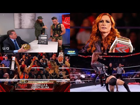 WWE RAW 22nd November 2021 Full Highlights HD - WWE Monday Night RAW 11/22/2021 Full Highlights
