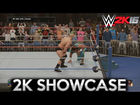 Stone Cold vs Jake Roberts - King of The Ring 1996 ✦ 【WWE 2K16 - 2K Showcase #1】