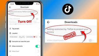 How to Turn Off / Remove Setting Restricted by Tiktok to Protect Your Privacy | 2023