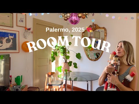 Room tour 🪞✨ My stay in Palermo (I'll miss it so much 💔)