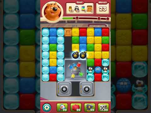 Toon Blast Level 3142 NO BOOSTERS - A S GAMING ✔️