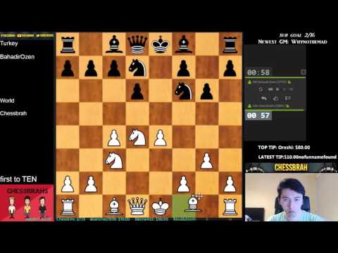 GM Eric Hansen vs FM Bahadir Ozen BULLET match