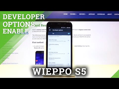 How to Start Using Developer Options on WIEPPO S5 –  OEM Unlock / USB Debug