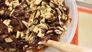 Mexican Chocolate Puppy Chow Snack Mix Recipe