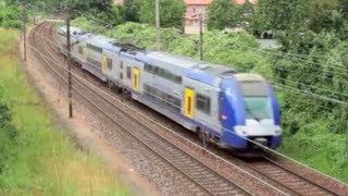 preview picture of video 'TER SNCF train at Henin Beaumont'