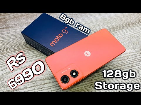 Moto G04 Unboxing | First Impressions 🔥| 8gb ram | 128gb storage | 16mp camera