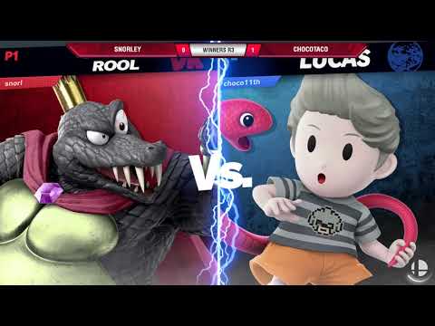 VS Weekly 6/13/19 - Winners R3 - Snorley (Wario) vs ChocoTaco (Lucas) - SSBU