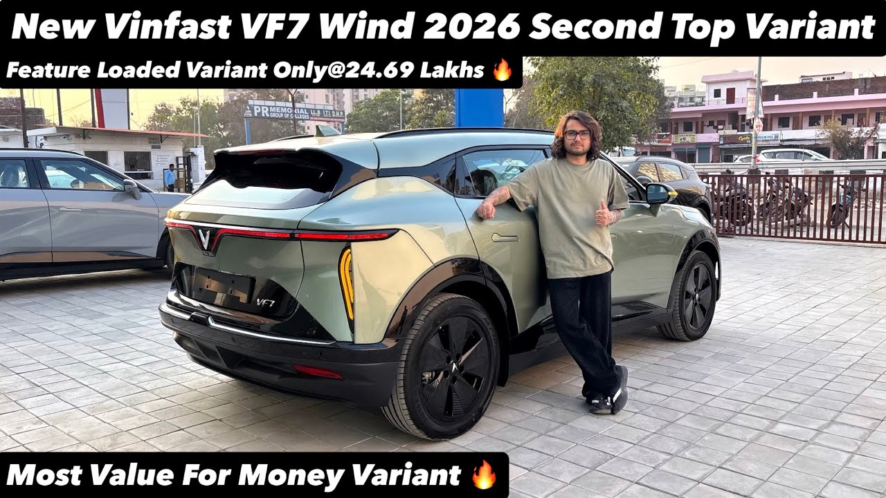 New Vinfast VF7 Wind 2026 | PREMIUM EV ONLY@24.69 LAKHS | Full review 😍🔥
