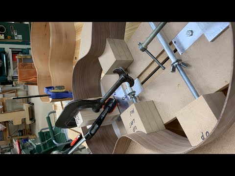 Heel and Tail Block Gluing Jig
