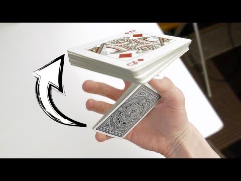 AMAZING KICKFLIP - Card Flourish Tutorial