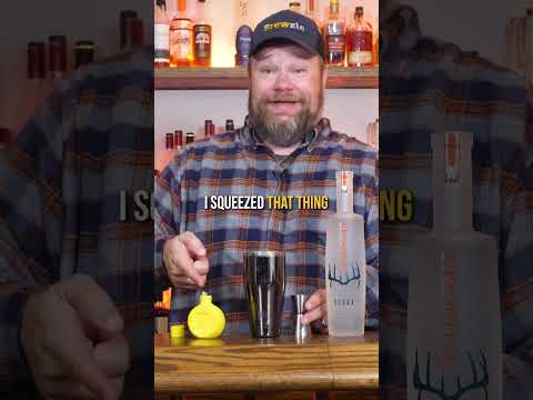 Brewzle makes a lemon drop #shorts