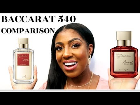 MFK BACCARAT ROUGE 540 | BACCARAT ROUGE 540 EXTRAIT DE PARFUM | COMPARISON
