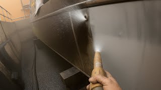 I Sandblasted a boat hull