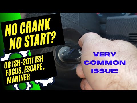 2008-2011 Ford Focus/ Escape/ Mariner No Crank No Start