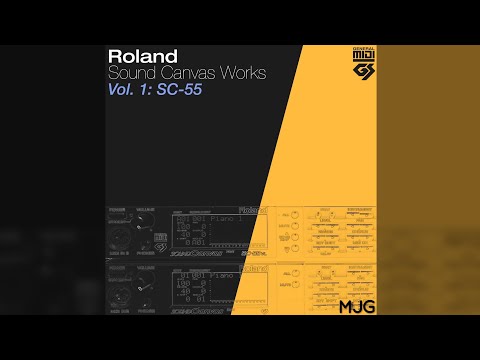 MJG0117 : Sound Canvas Works, Volume 1: Roland SC-55