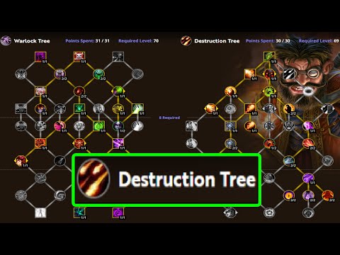 Dragonflight Alpha Warlock Talent Tree - Destruction Talent Tree Build & Review - BuaLock