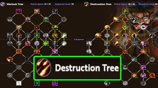 Dragonflight Alpha Warlock Talent Tree - Destruction Talent Tree Build & Review - BuaLock