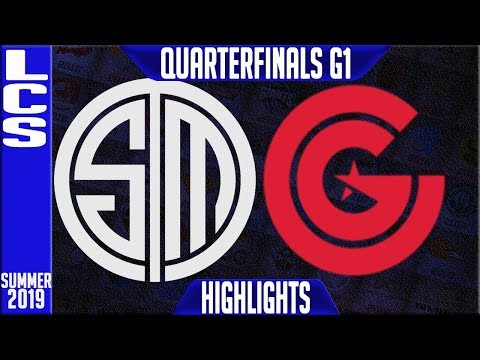 TSM vs CG Highlights Game 1 | LCS Summer 2019 Playoffs Quarterfinals | Team Solomid vs Clutch Gaming