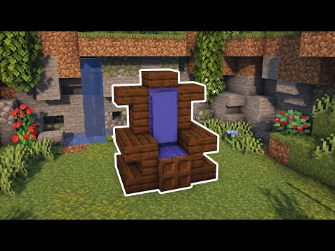How to build a throne in Minecraft