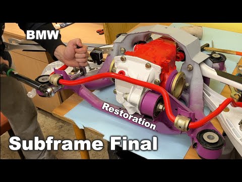 BMW E46: Subframe Restoration. Part 6 - Final