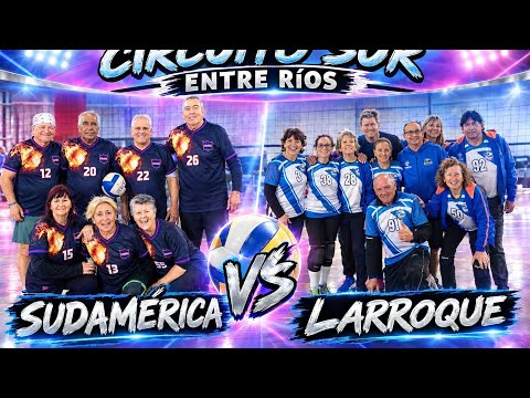 LARROQUE VS SUD AMÉRICA CAT + 60 MIXTO 🏐❤️🏐🇦🇷