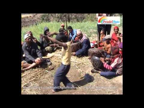 Funny nepali dance at Nepali panche baja