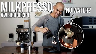 The Milkpresso? Making Espresso without Water - Weird Coffee Recipe | Flair Pro 2 Manual Espresso