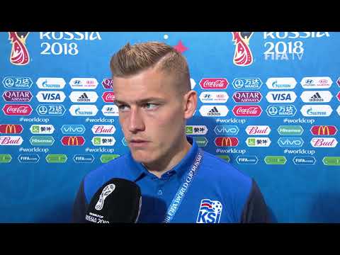 Alfred FINNBOGASON (Iceland) - Post Match Interview - MATCH 7
