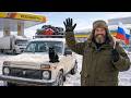 German In Russia Winter Drive Through Siberia Snow Cold Endless Roads Day 3