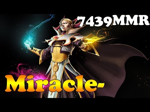 Dota 2 - Miracle- TOP 1 MMR EUROPE Plays Invoker vol 3# - Ranked Match Gameplay !